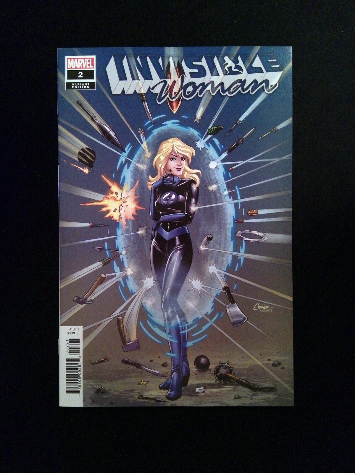Invisible Woman #2B Marvel Comics 2019 NM+ Conner Variant – PPC LLC