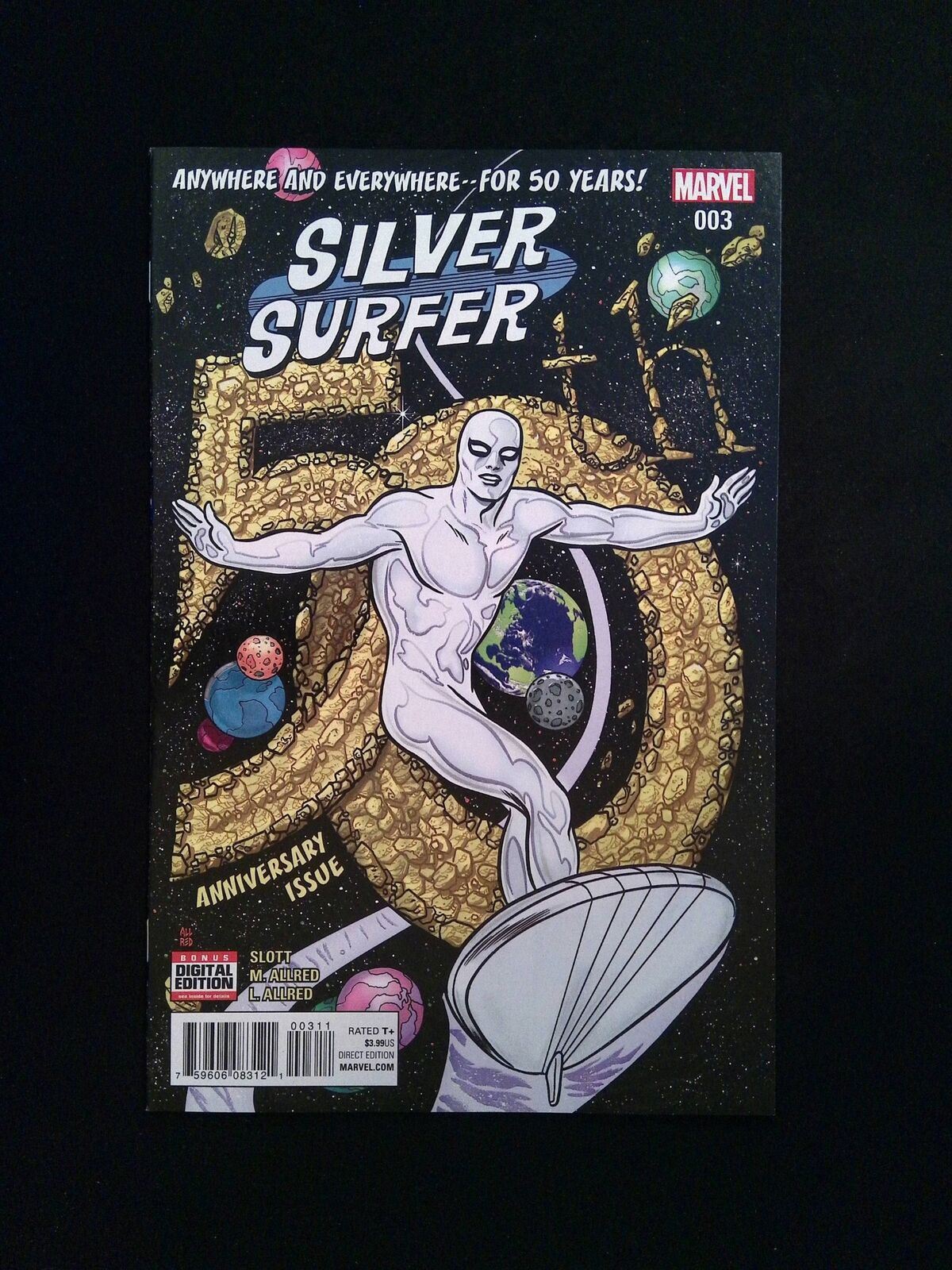 Silver Surfer #3  MARVEL Comics 2016 NM