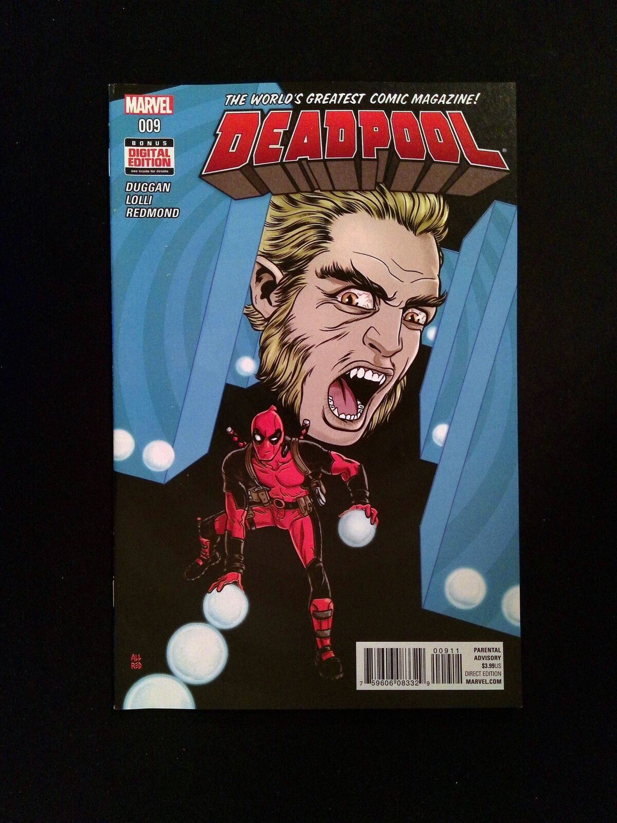 Deadpool #9 (4TH SERIES) MARVEL Comics 2016 NM