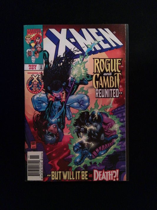X-Men #81  MARVEL Comics 1998 VF+ NEWSSTAND