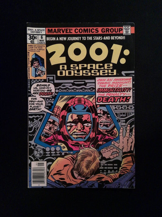 2001 A Space Odyssey #6  MARVEL Comics 1977 VF- NEWSSTAND