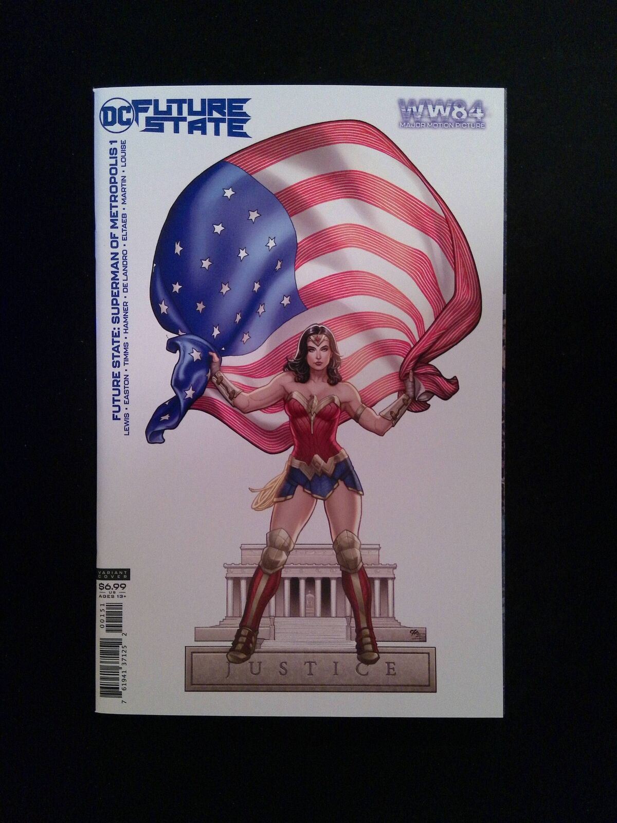 Future State Superman of Metropolis #1D  DC Comics 2021 NM+  CHO RICH VARIANT