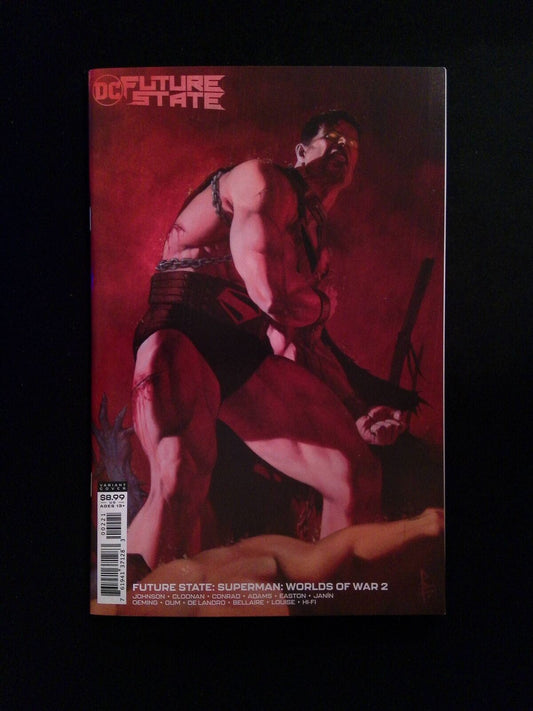 Future State Superman Worlds of War #2B  DC Comics 2021 NM  VARIANT COVER