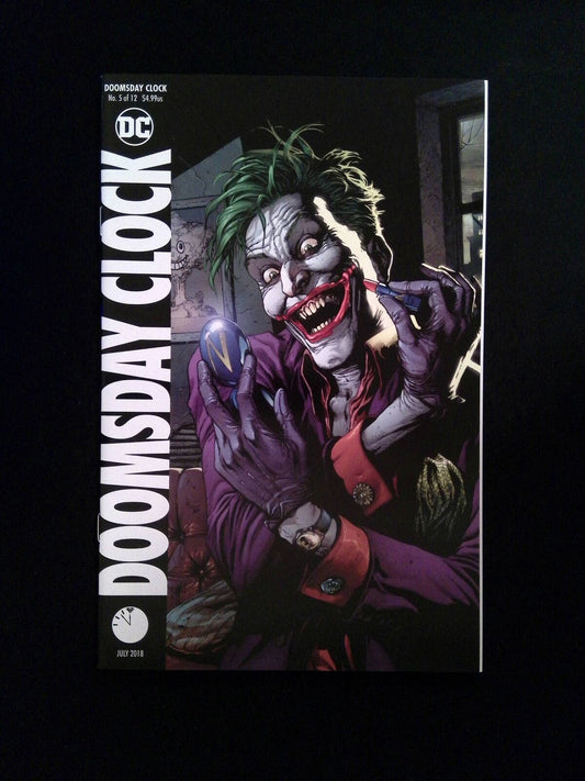 Doomsday Clock #5B  DC Comics 2018 NM+  Frank Variant