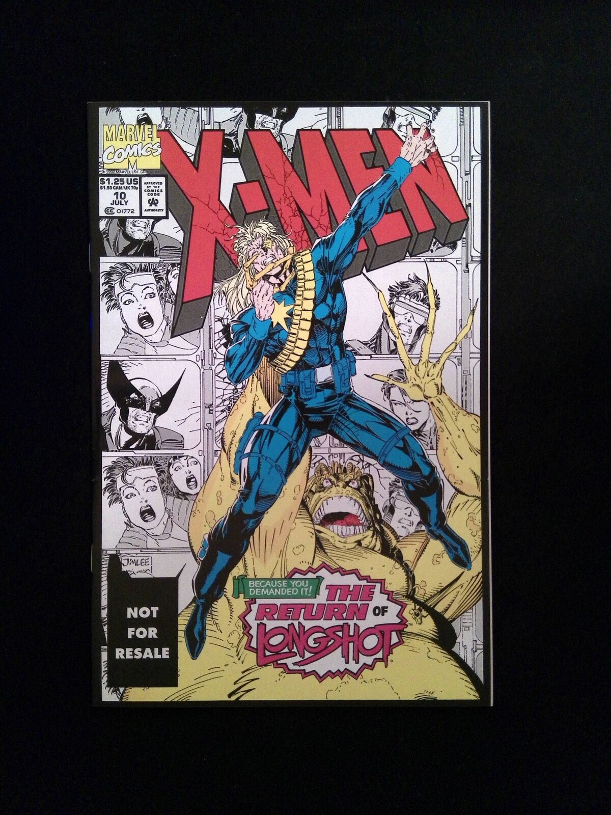 X-Men  #10Legends  Marvel Comics 1992 VF/NM  Reprint Edition