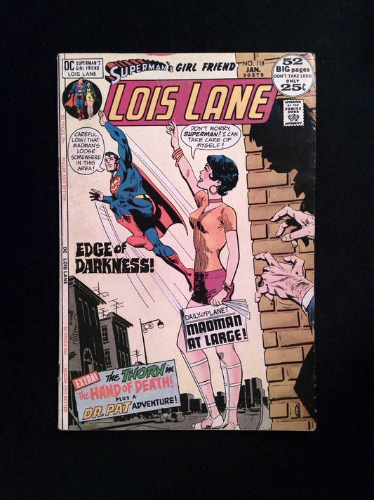 Superman's Girlfriend Lois Lane #118  DC Comics 1972 FN