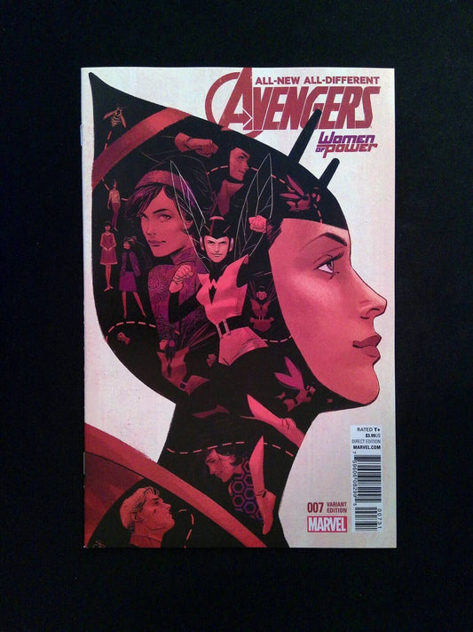 All New All Different Avengers  #7B  MARVEL Comics 2016 NM  Shaner Variant