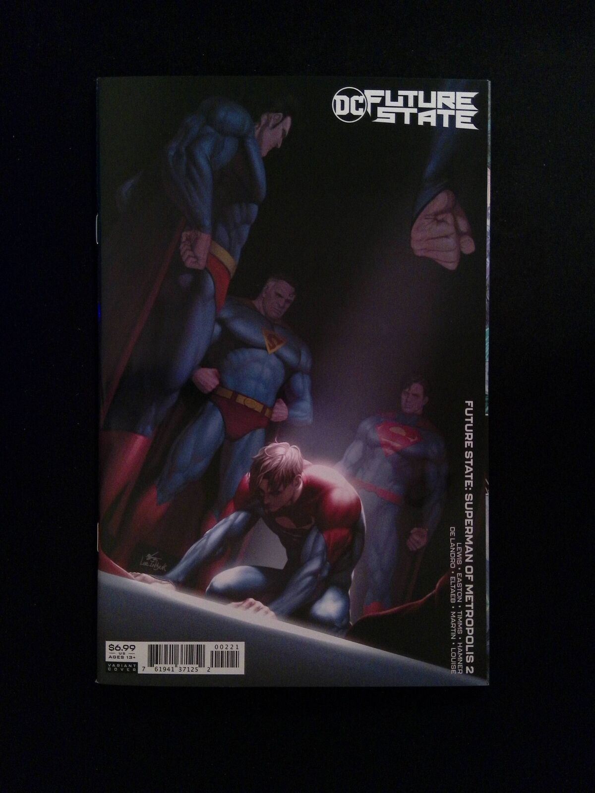 Future State Superman of Metropolis #2B  DC Comics 2021 NM+  LEE CELLS VARIANT