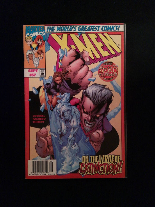 X-Men #67  MARVEL Comics 1997 VF NEWSSTAND