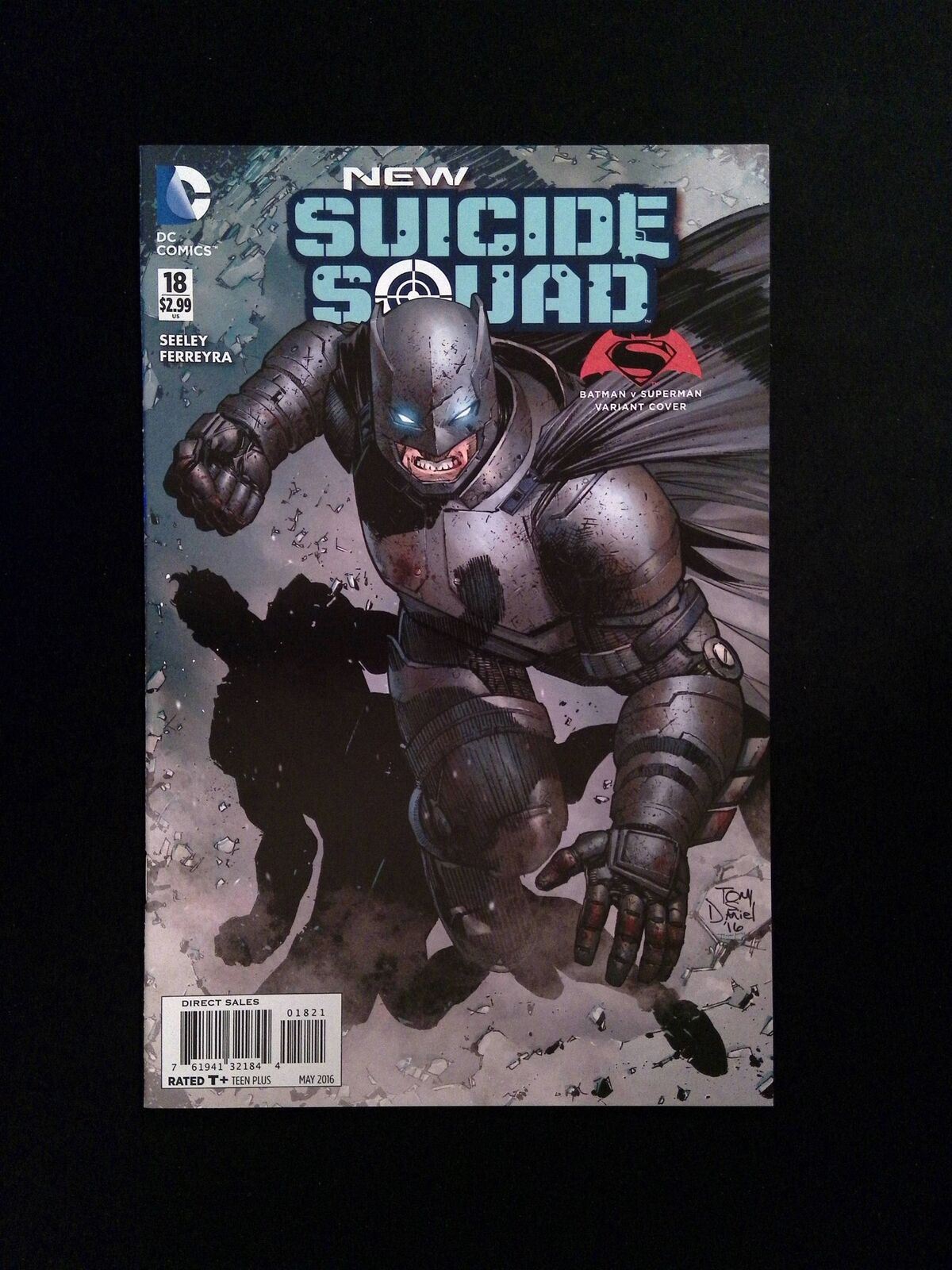 New Suicide Squad #18B  DC Comics 2016 NM  Daniel Variant