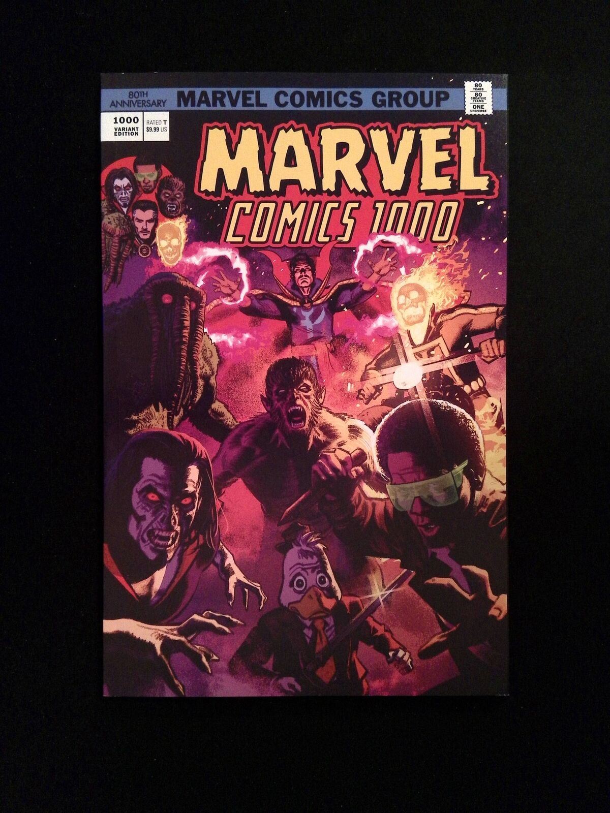 Marvel Comics #1000  Marvel Comics 2019 NM+  Smallwood Variant