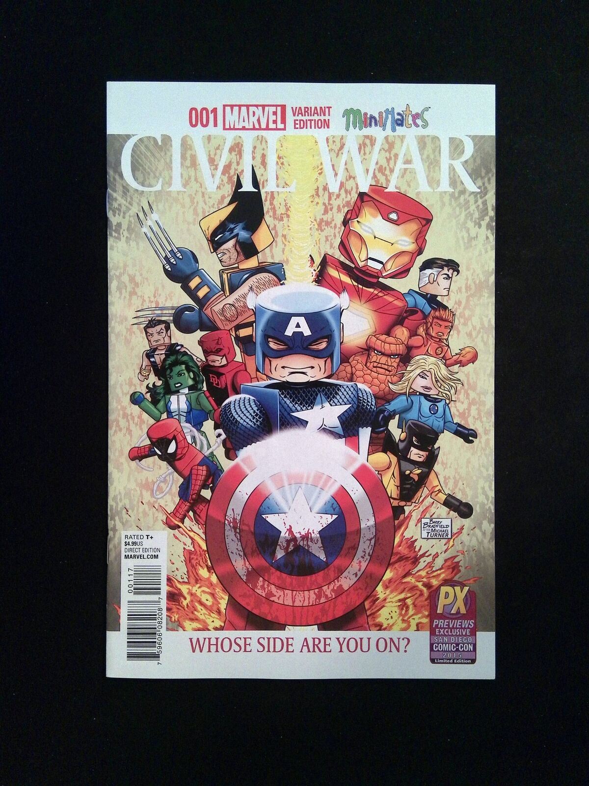 Civil War Secret Wars #1SDCC  MARVEL Comics 2015 NM