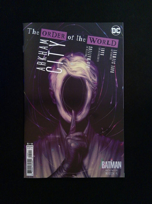Arkham City the Order of the World #5  DC Comics 2022 NM
