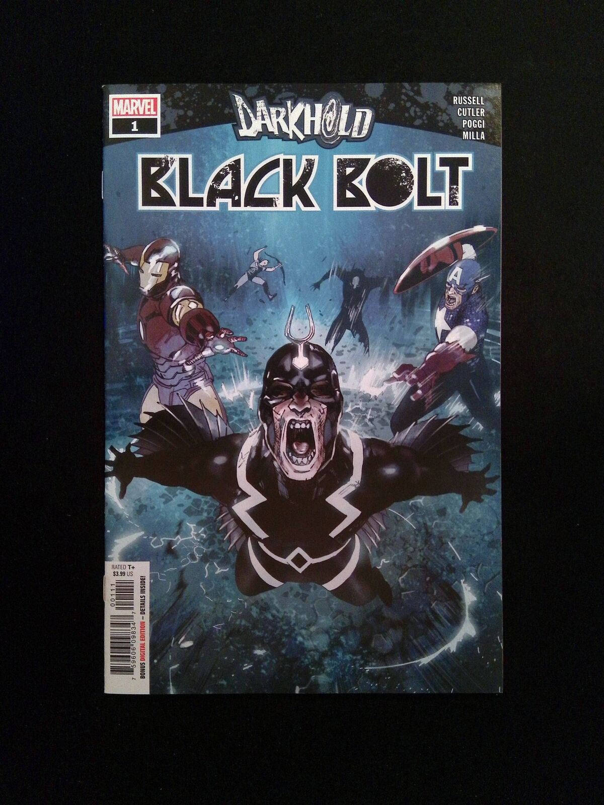 Darkhold Black Bolt #1  Marvel Comics 2022 NM-