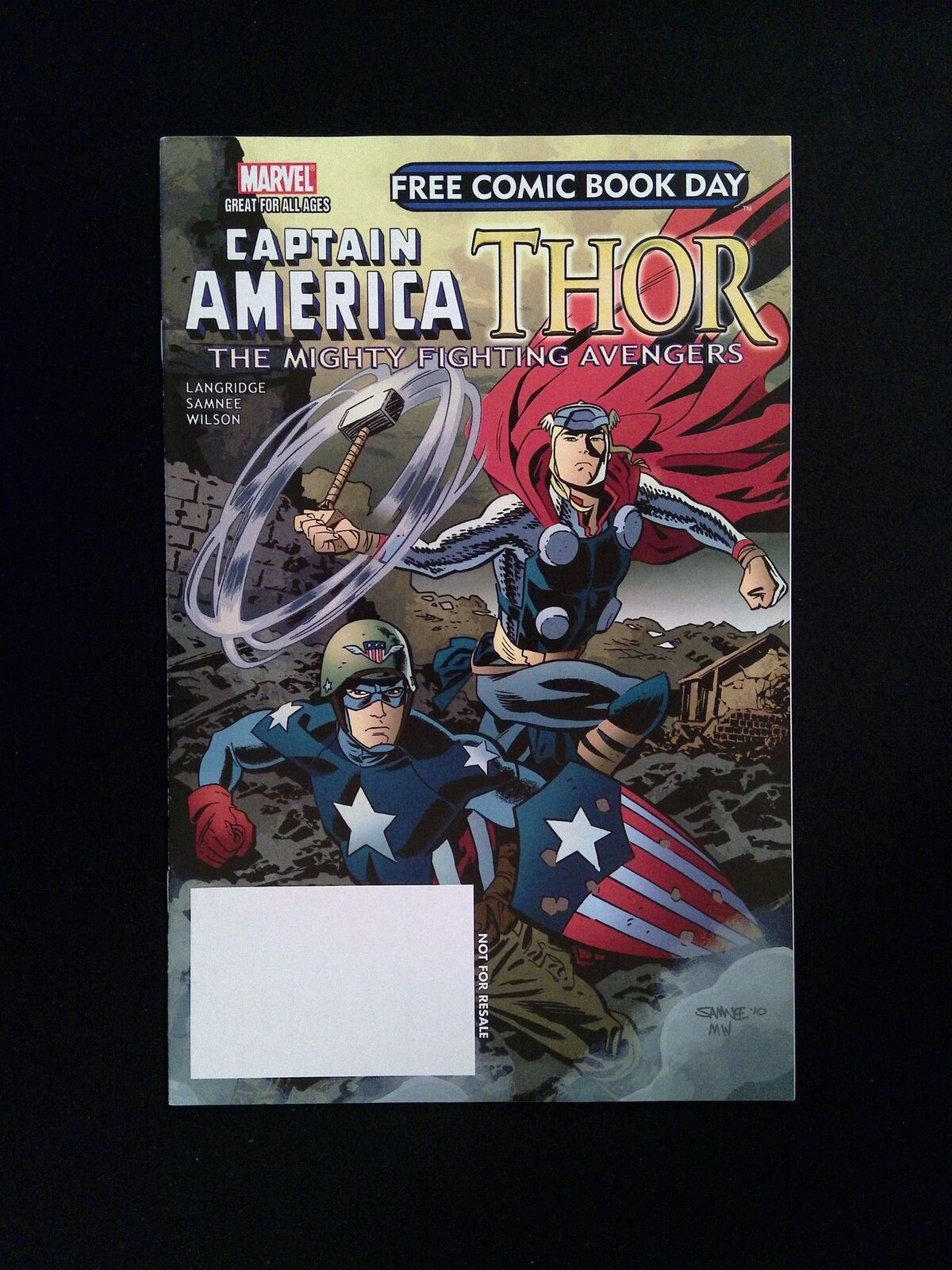 Captain America Thor #0  Marvel Comics 2011 VF/NM