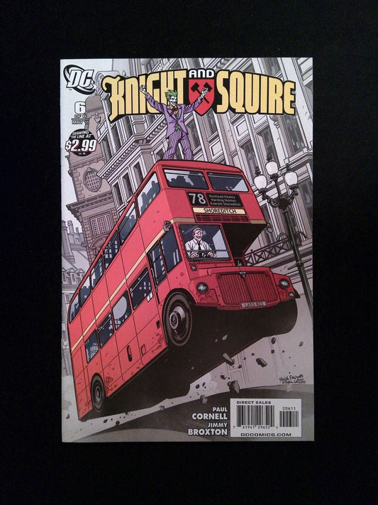 Knight And Squire #6  DC Comics 2011 NM-