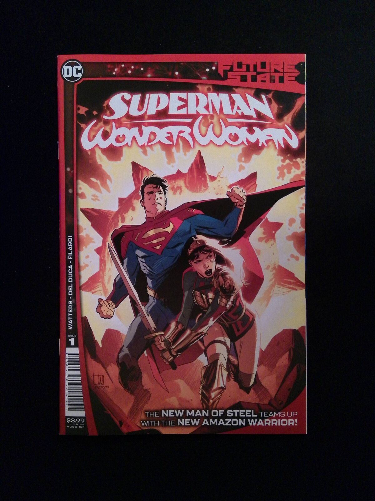 Future State Superman Wonder Woman #1  DC Comics 2021 NM+