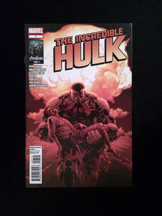 Incredible Hulk #7 (4TH SERIES) MARVEL Comics 2012 VF/NM