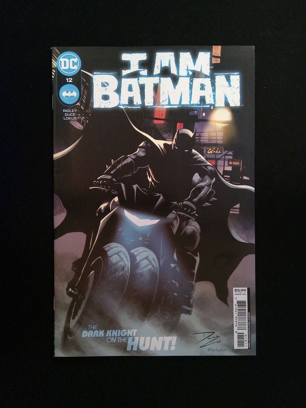 I Am Batman #12  DC Comics 2022 VF/NM