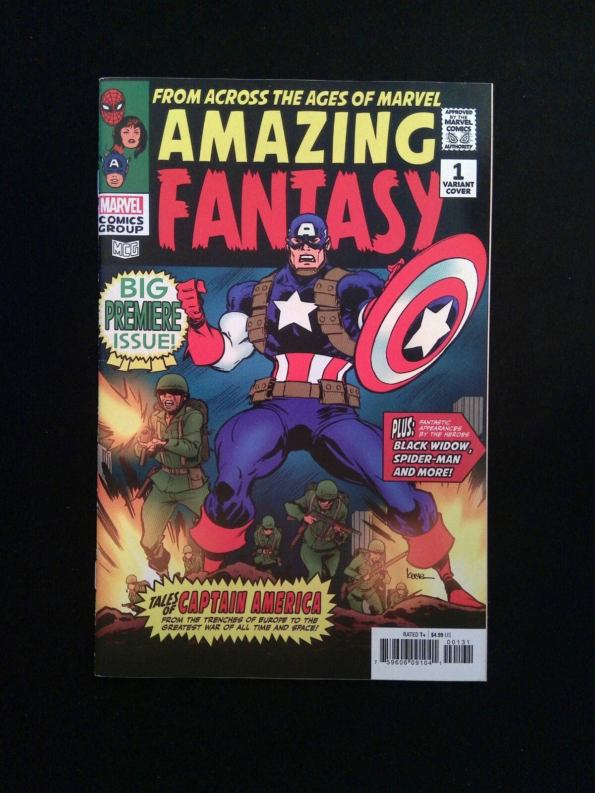 Amazing Fantasy #1C  Marvel Comics 2021 VF/NM  Andrews Variant