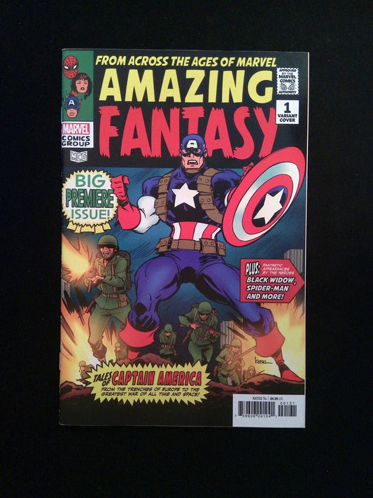 Amazing Fantasy #1C  Marvel Comics 2021 VF/NM  Andrews Variant