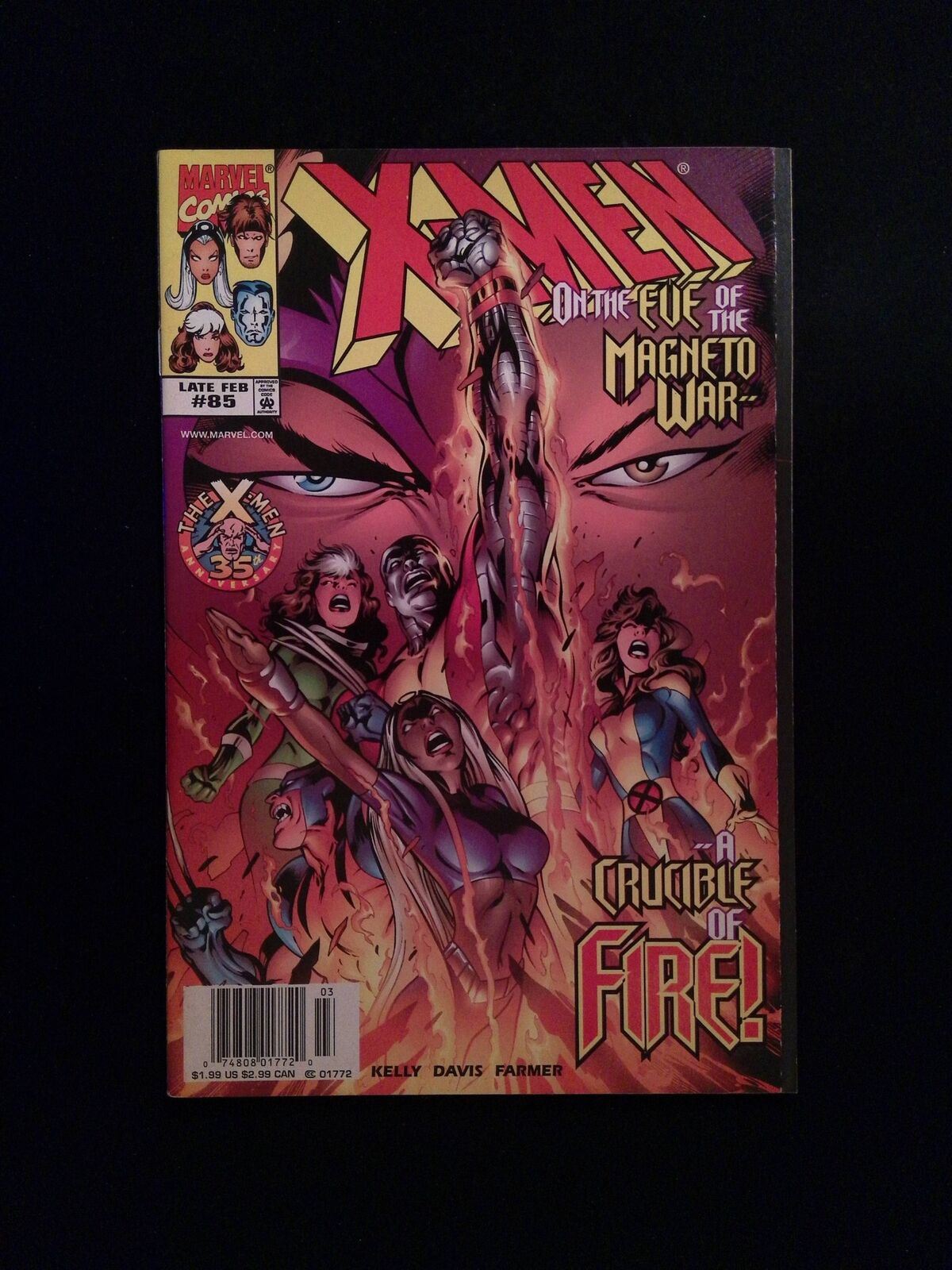 X-Men  #85  MARVEL Comics 1999 VF+ NEWSSTAND