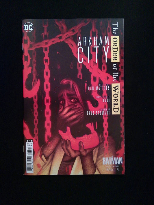 Arkham City the Order of the World #6  DC Comics 2022 NM-