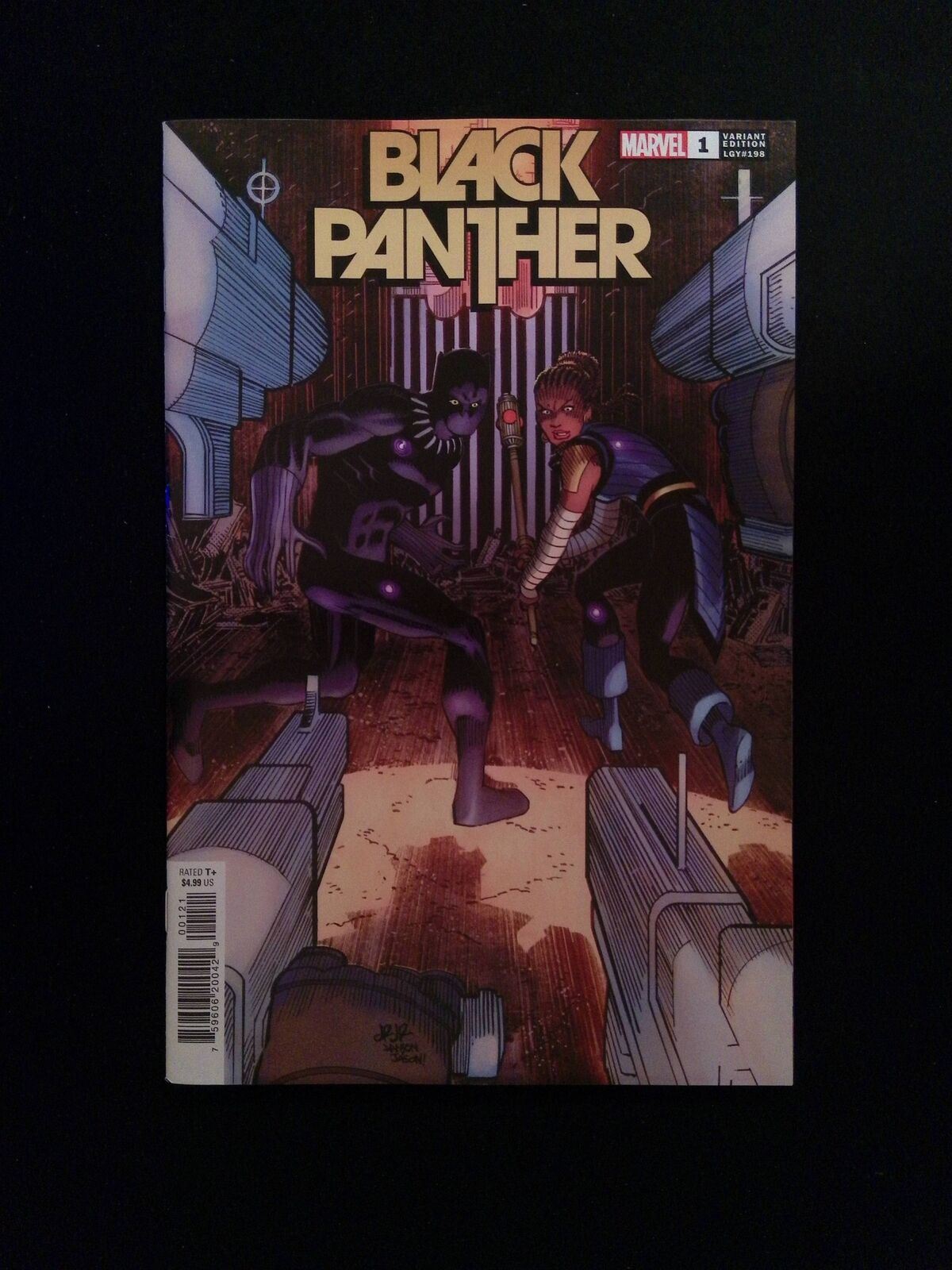 Black Panther  #1B (8TH SERIES) MARVEL Comics 2022 VF+  ROMITA VARIANT