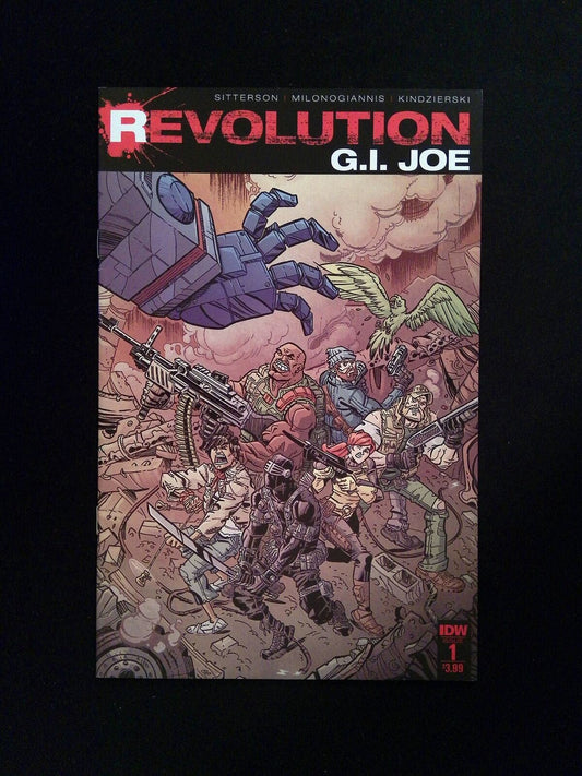 GI Joe Revolution #1  IDW Comics 2016 VF/NM