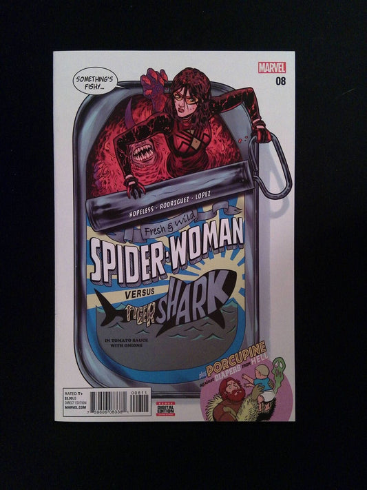 Spider-Woman #8 (6TH SERIES) MARVEL Comics 2016 VF/NM