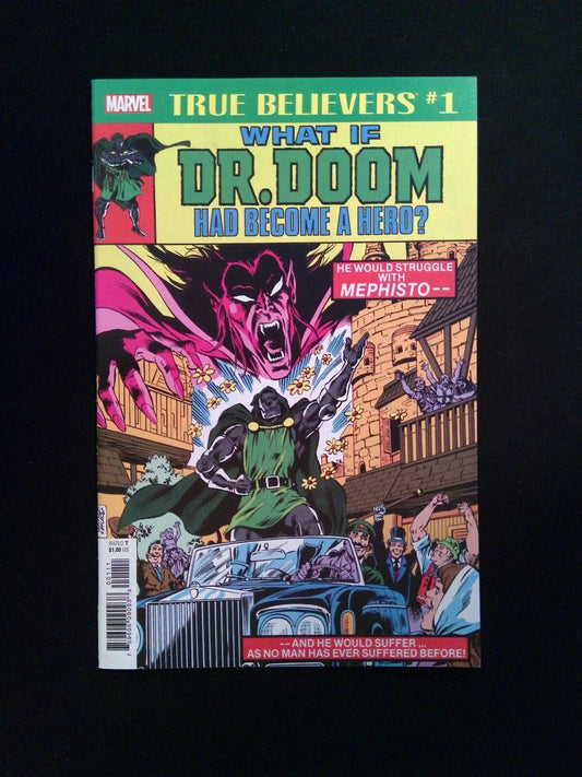 True Believers  What If  Dr Doom Had  Become A Hero #1  MARVEL Comics 2018 NM