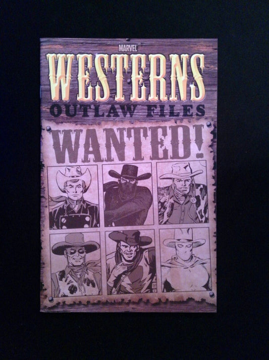 Marvel Westerns Outlaw Files #1  Marvel Comics 2006 NM-