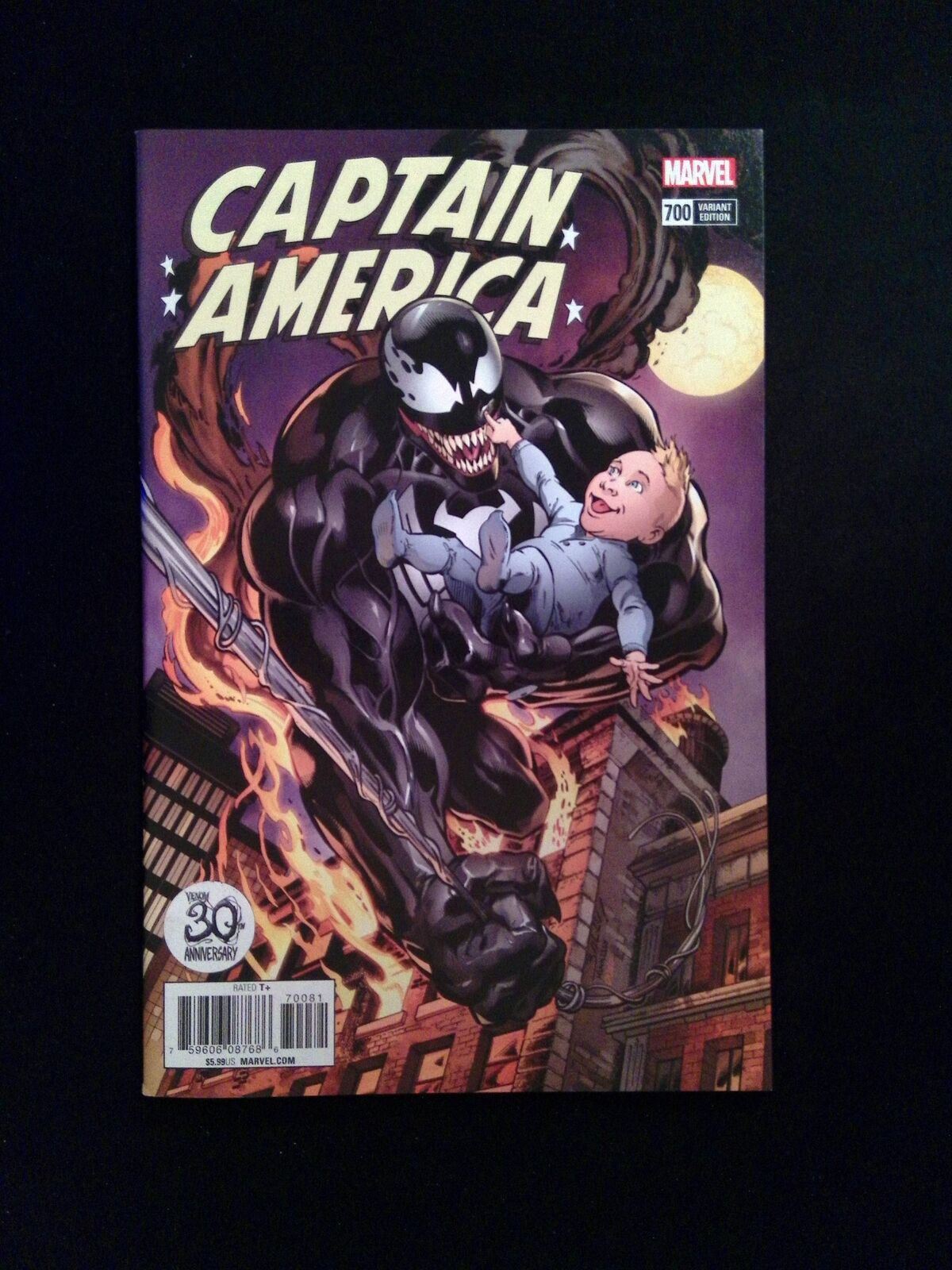 Captain America #700G   MARVEL Comics 2018 NM-  Bagley Variant