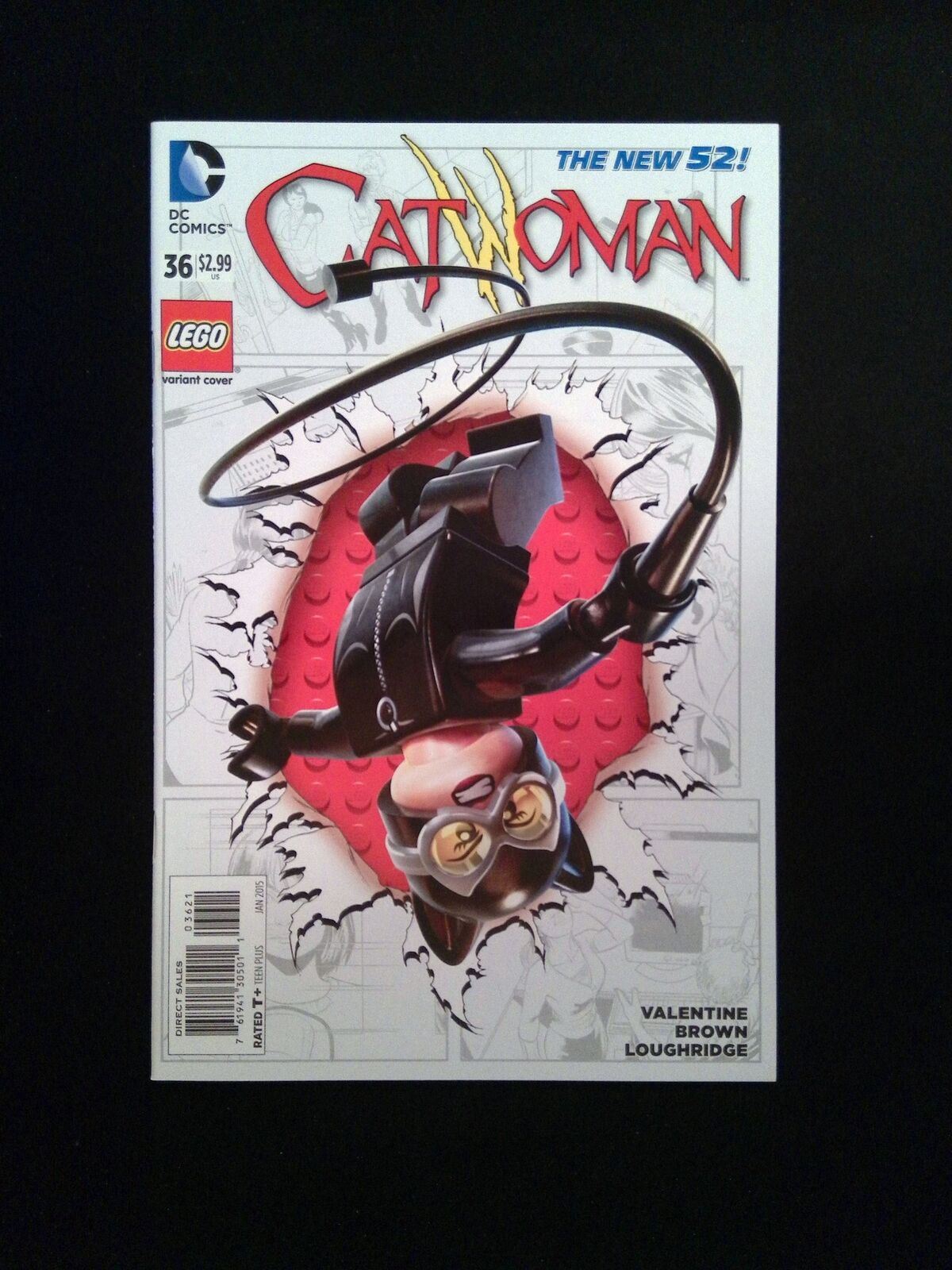 Catwoman #36B (4th Series) DC Comics 2015 NM  Lego Variant