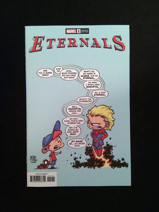 Eternals #1V (5th Series) Marvel Comics 2021 NM  Young Variant