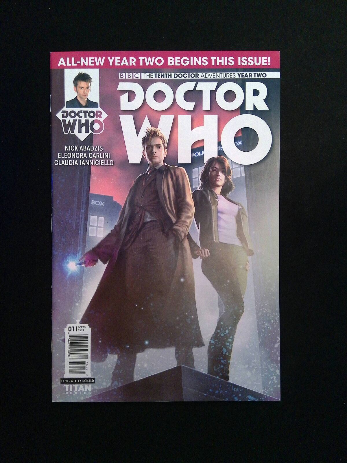 Doctor Who Tenth Doctor Year Two #1  TITAN Comics 2015 NM-