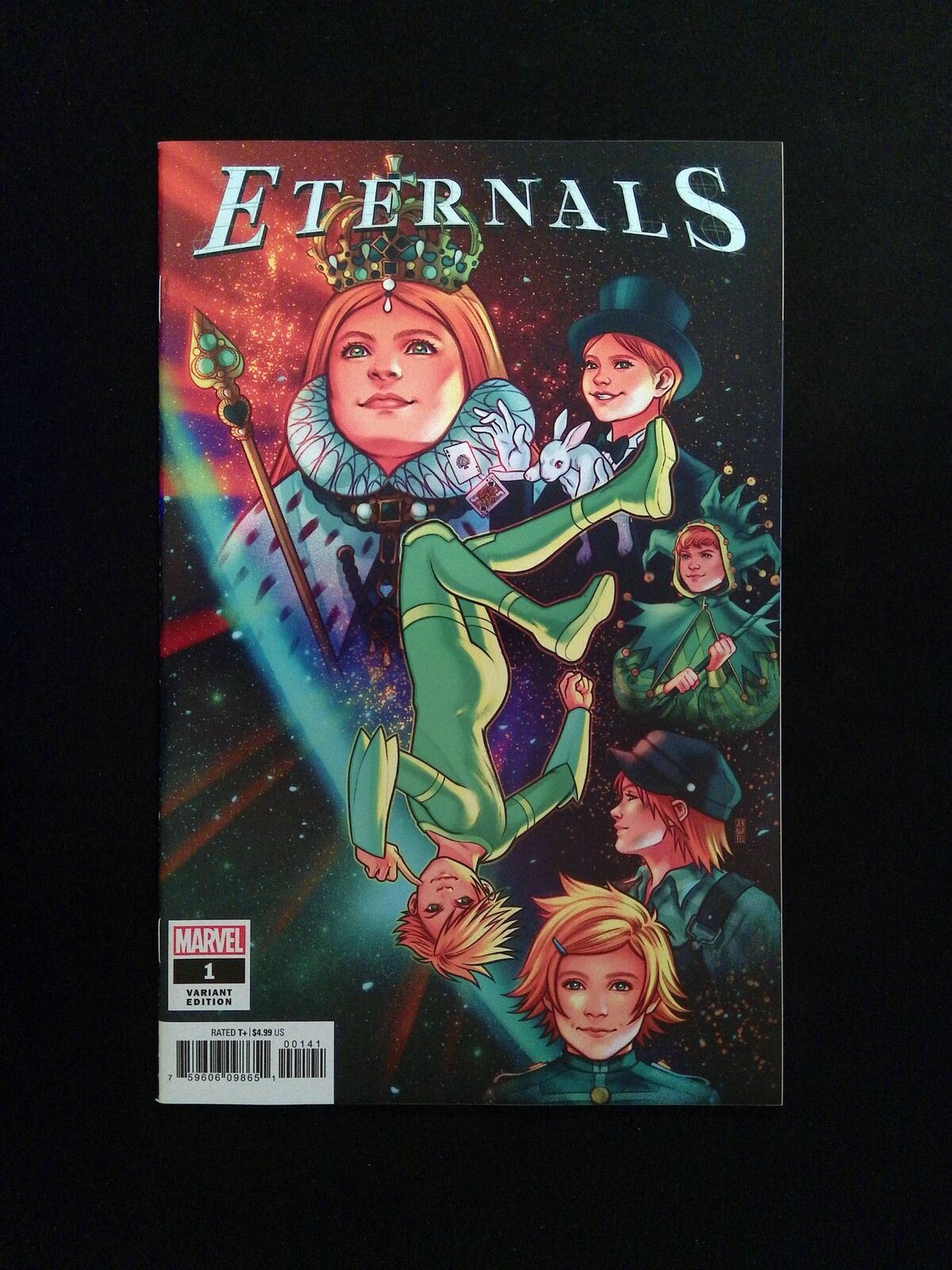 Eternals #1RI.B (5th Series) Marvel Comics 2021 NM-  1/25 Variant