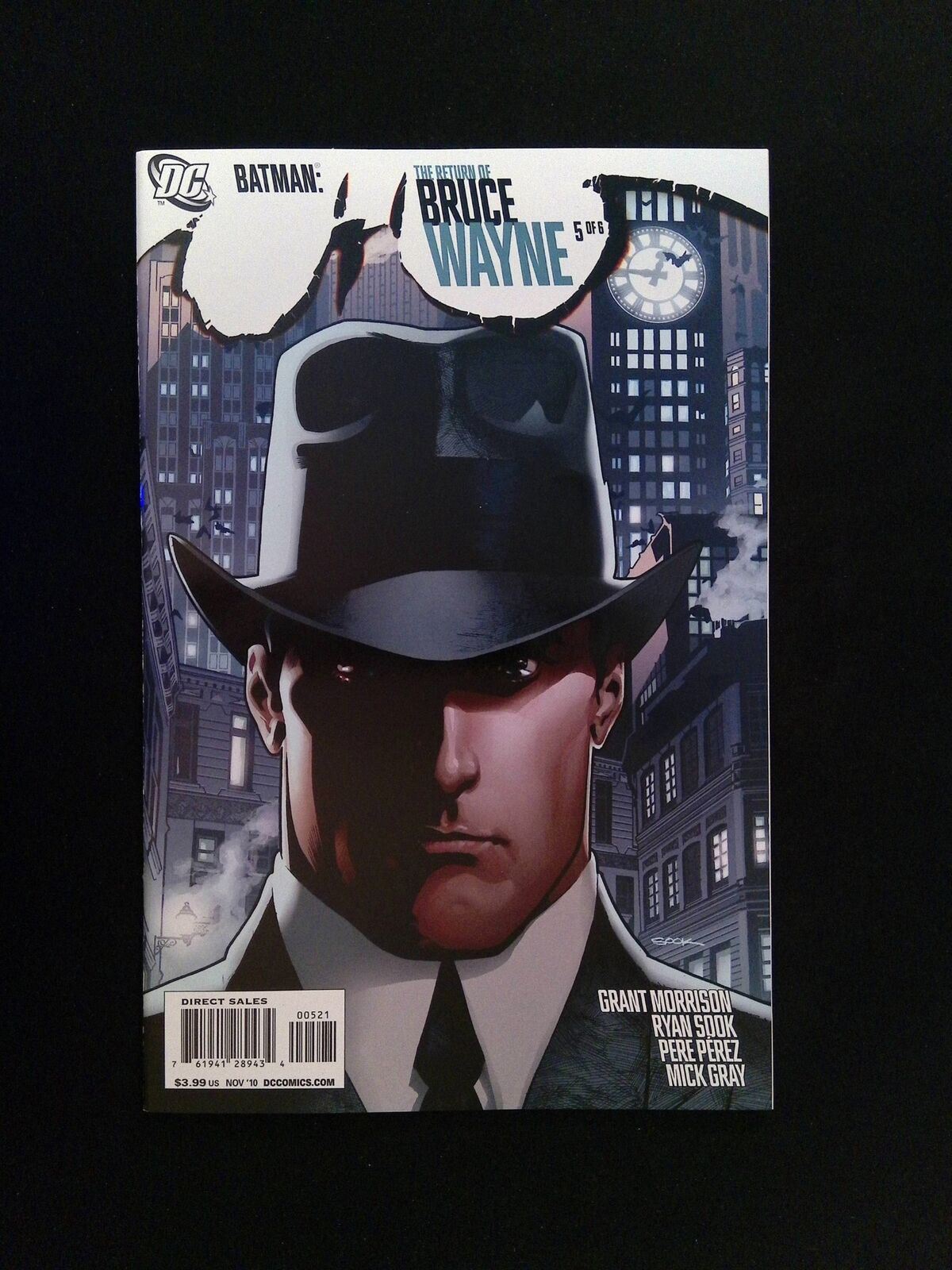 Batman Return of Bruce Wayne #5B  DC Comics 2010 NM-  Sook Variant