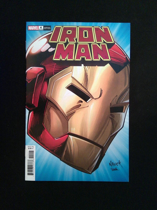 Iron Man #4B (6TH SERIES) MARVEL Comics 2021 NM  NAUCK VARIANT