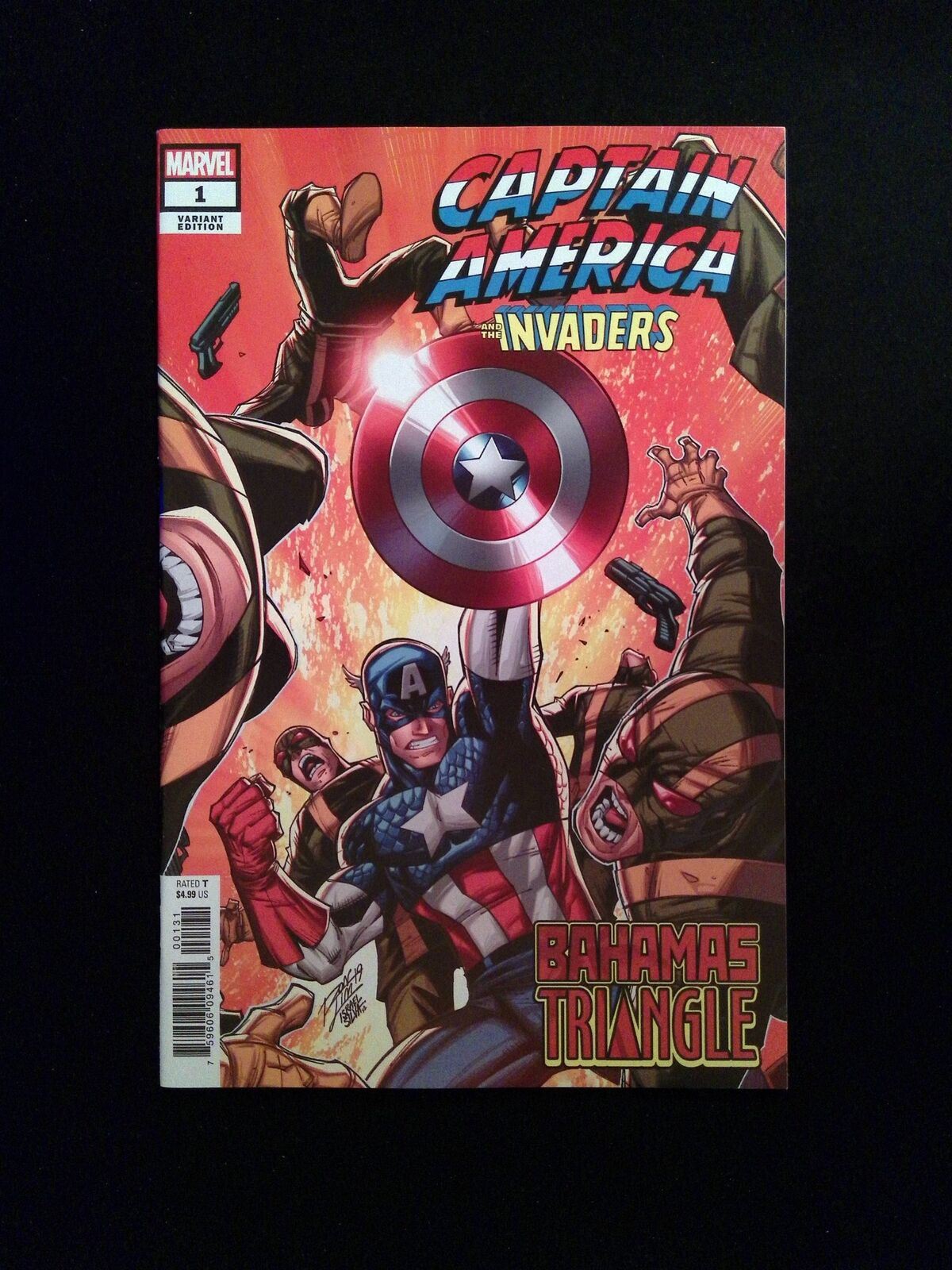 Captain America and the Invaders Bahamas Triangle #1 MARVEL 2019 NM- LIM VARIANT