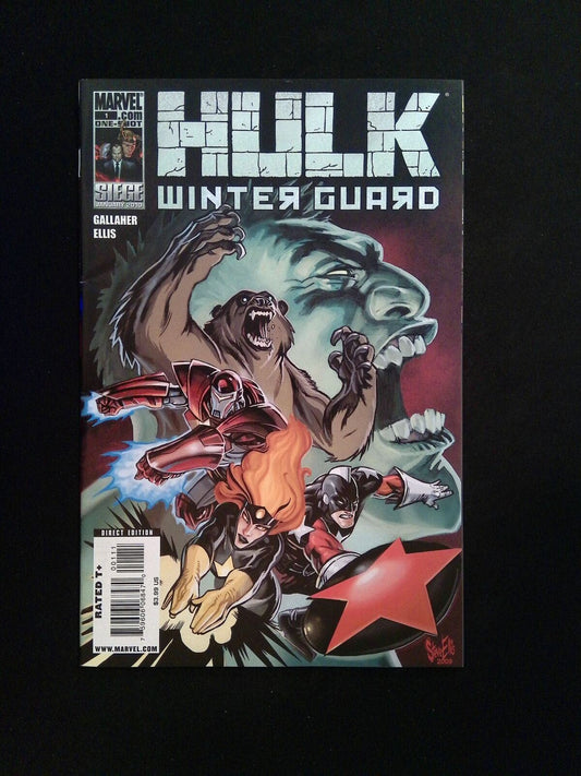 Hulk Winter Guard #1  Marvel Comics 2010 VF+