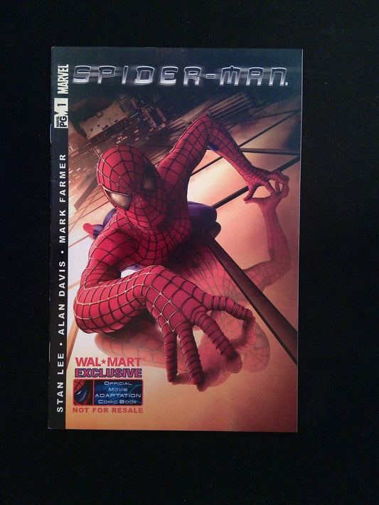 Spider-Man The Official Movie Adaptation #1B  Marvel 2002 VF  Walmart Variant