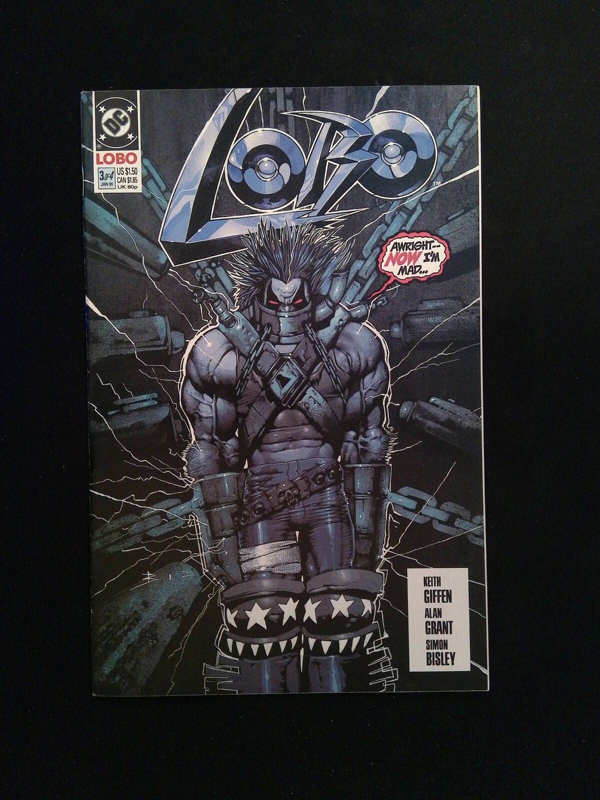 Lobo #3  DC Comics 1991 NM-