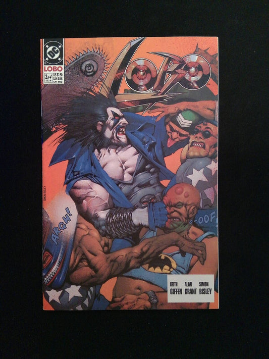 Lobo #2  DC Comics 1990 NM