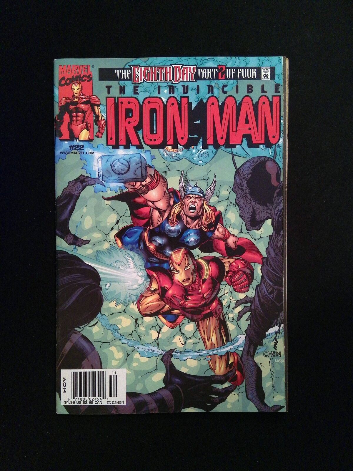 Iron Man #22  Marvel Comics 1999 VF/NM Newsstand