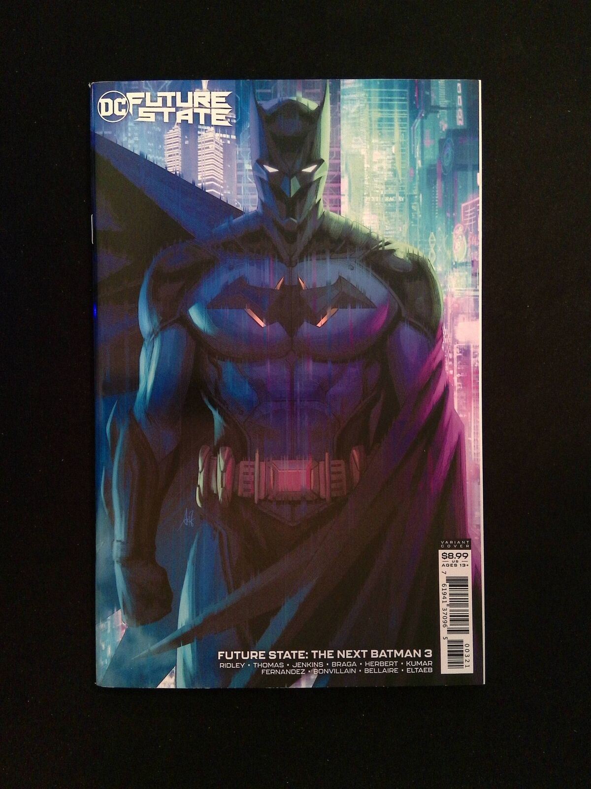 Future State The Next Batman #3B  DC Comics 2021 NM+  Artgerm Variant