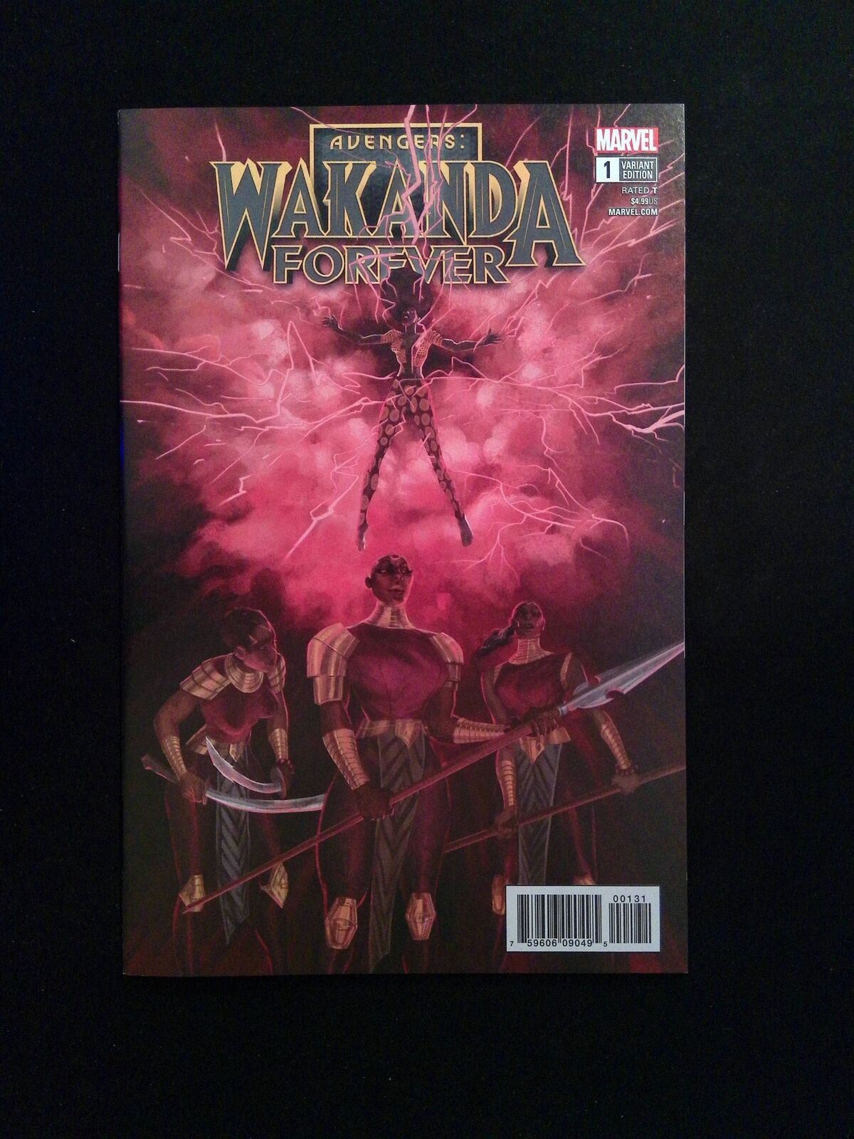 Wakanda Forever Avengers #1C  Marvel Comics 2018 NM+  Del Rey Variant