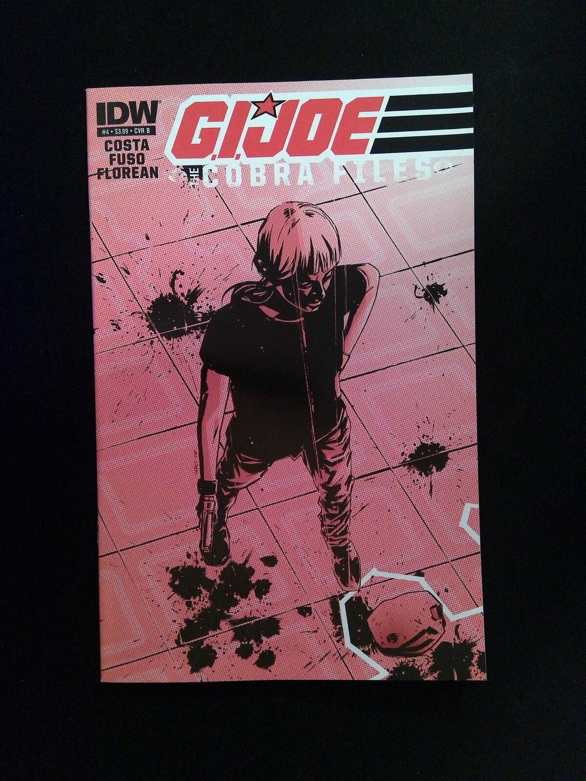 Gi Joe Cobra Files #4B  IDW Comics 2013 NM+  Fuso Variant