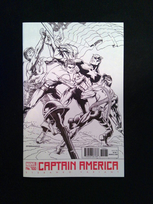 Captain America #700D (8TH SERIES) MARVEL Comics 2018 NM+  STERANKO VARIANT