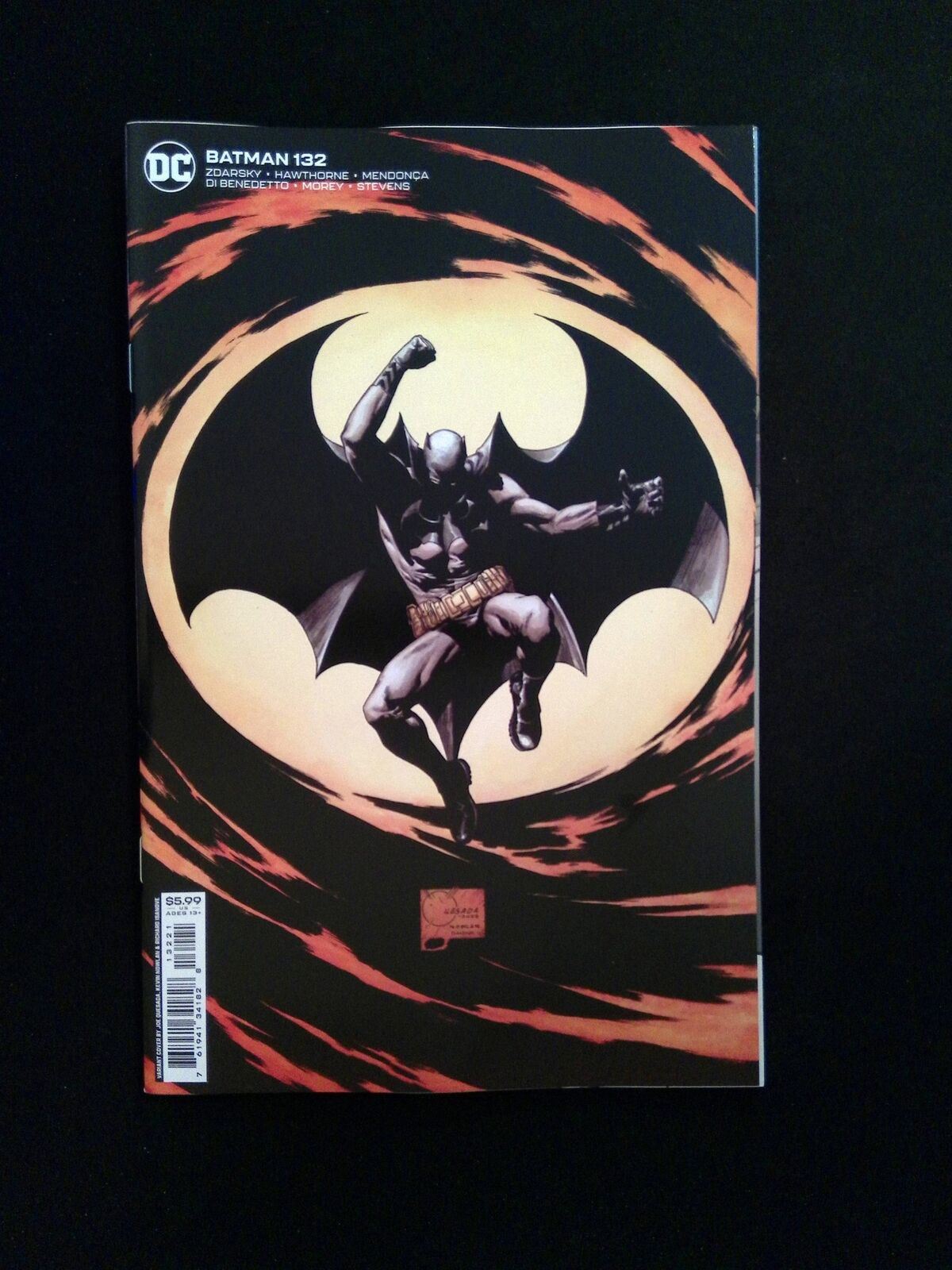 Batman #132B  DC Comics 2023 NM+  Quesada Variant